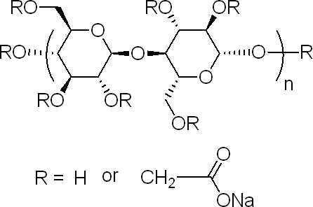 羧甲基纤维素钠分子式图片