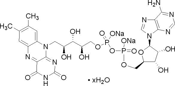 f809431 黄素腺嘌呤二核苷酸二钠盐,水合物,用于细胞培养,>96%