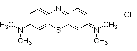 亚甲基蓝 结构图片