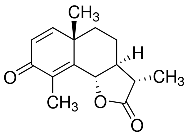 驱蛔素santonin分子式:c15h18o3cas号:481