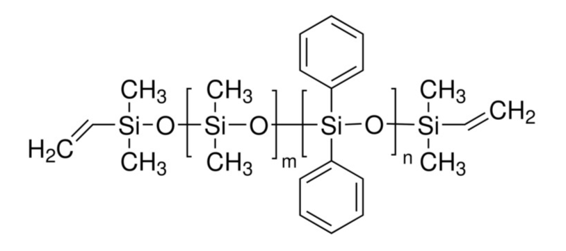 聚(二甲基硅氧烷-co-二苯基硅氧烷), 二乙烯基封端